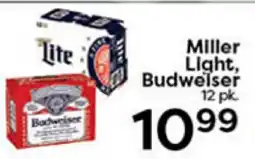 Rich's Fresh Market Miller Light, Budweiser offer