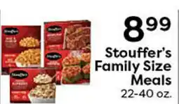 Rich's Fresh Market Stouffer's Family Size Meals offer
