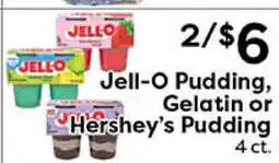 Rich's Fresh Market Jell-O Pudding, Gelatin or Hershey's Pudding offer