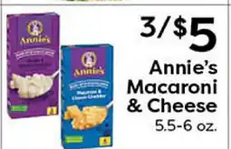 Rich's Fresh Market Annie's Macaroni & Cheese offer