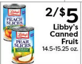 Rich's Fresh Market Libby's Canned Fruit offer