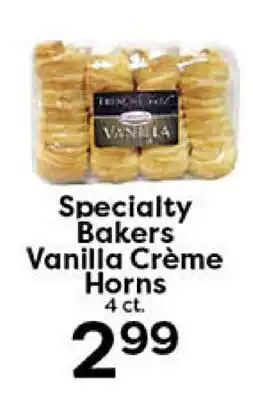Rich's Fresh Market Specialty Bakers Vanilla Crème Horns offer