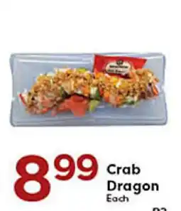 Rich's Fresh Market Crab Dragon offer