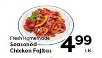Rich's Fresh Market Fresh Homemade Seasoned Chicken Fajitas offer