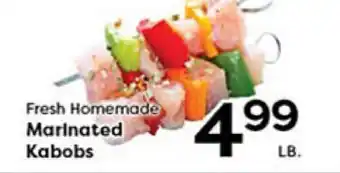 Rich's Fresh Market Fresh Homemade Marinated Kabobs offer