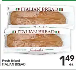 Pete's Fresh Market Fresh Baked ITALIAN BREAD offer