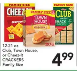 Pete's Fresh Market 12-21 oz. Club, Town House, or Cheez-It CRACKERS offer