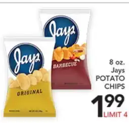 Pete's Fresh Market 8 oz. Jays POTATO CHIPS offer