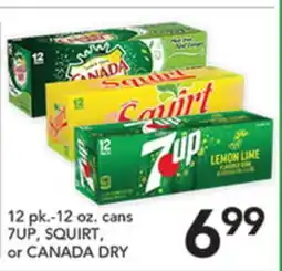Pete's Fresh Market 7UP, SQUIRT, or CANADA DRY offer