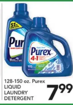 Pete's Fresh Market 128-150 oz. Purex LIQUID LAUNDRY DETERGENT offer