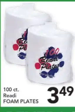 Pete's Fresh Market 100 ct. Readi FOAM PLATES offer