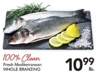 Pete's Fresh Market Fresh Mediterranean WHOLE BRANZINO offer