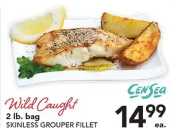 Pete's Fresh Market Wild Caught SKINLESS GROUPER FILLET offer