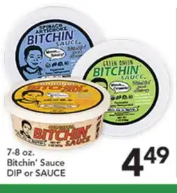 Pete's Fresh Market Bitchin' Sauce DIP or SAUCE offer