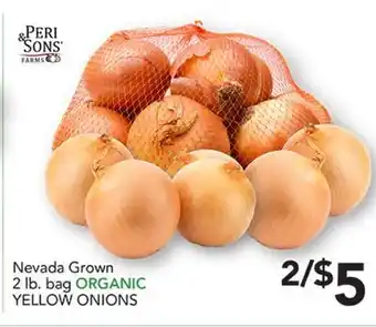 Pete's Fresh Market Nevada Grown 2 lb. bag ORGANIC YELLOW ONIONS offer