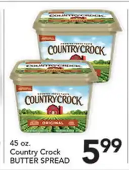 Pete's Fresh Market 45 oz. Country Crock BUTTER SPREAD offer