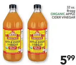 Pete's Fresh Market Bragg ORGANIC APPLE CIDER VINEGAR offer