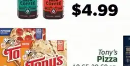 Living Fresh Market Tony's Pizza offer