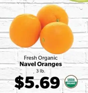 Living Fresh Market Fresh Organic Navel Oranges offer