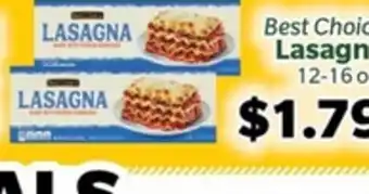 Living Fresh Market Best Choice Lasagna offer