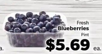 Living Fresh Market Fresh Blueberries offer