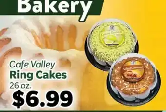Living Fresh Market Cafe Valley Ring Cakes offer