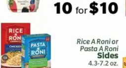 Living Fresh Market Rice A Roni or Pasta A Roni Sides offer