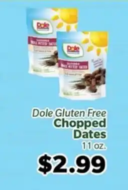 Living Fresh Market Dole Gluten Free Chopped Dates offer