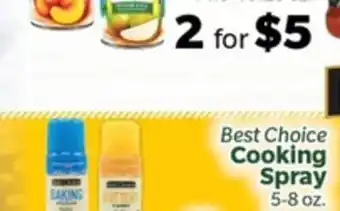Living Fresh Market Best Choice Cooking Spray offer