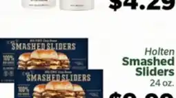 Living Fresh Market Holten Smashed Sliders offer