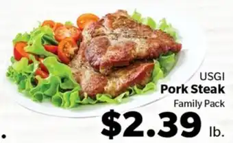 Living Fresh Market USGI Pork Steak offer