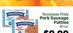 Living Fresh Market Tennessee Pride Pork Sausage Patties offer