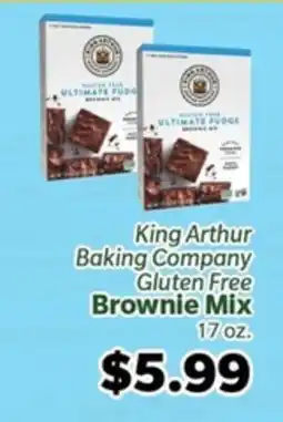 Living Fresh Market King Arthur Baking Company Gluten Free Brownie Mix offer