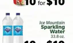 Living Fresh Market Ice Mountain Sparkling Water offer