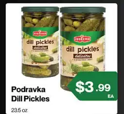 Market Place on Oakton Podravka Dill Pickles offer