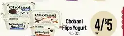 Big Saver Foods Chobani Flips Yogurt offer