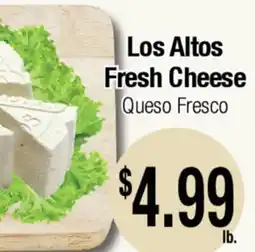 Big Saver Foods Los Altos Fresh Cheese offer