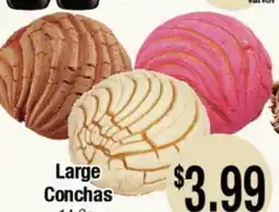 Big Saver Foods Large Conchas offer