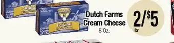 Big Saver Foods Dutch Farms Cream Cheese offer