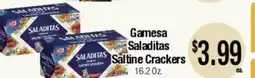 Big Saver Foods Gamesa Saladitas Saltine Crackers offer