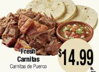 Big Saver Foods Fresh Carnitas offer