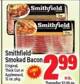 Angelo Caputo's Fresh Market Smithfield Smoked Bacon offer