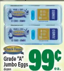 Angelo Caputo's Fresh Market Dutch Farms Grade A Jumbo Eggs offer