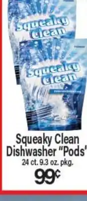 Angelo Caputo's Fresh Market Squeaky Clean Dishwasher Pods offer