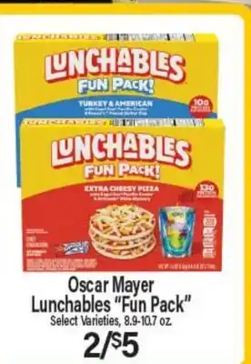 Angelo Caputo's Fresh Market Oscar Mayer Lunchables Fun Pack offer