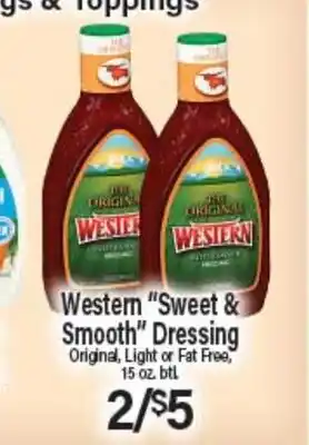 Angelo Caputo's Fresh Market Western Sweet & Smooth Dressing offer