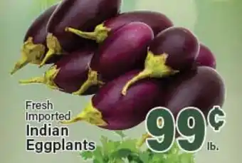 Angelo Caputo's Fresh Market Fresh Imported Indian Eggplants offer