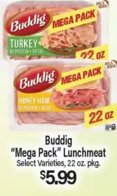Angelo Caputo's Fresh Market Buddig Mega Pack Lunchmeat offer