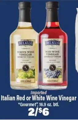Angelo Caputo's Fresh Market Italian Red or White Wine Vinegar offer