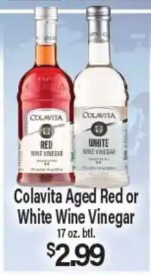 Angelo Caputo's Fresh Market Colavita Aged Red or White Wine Vinegar offer